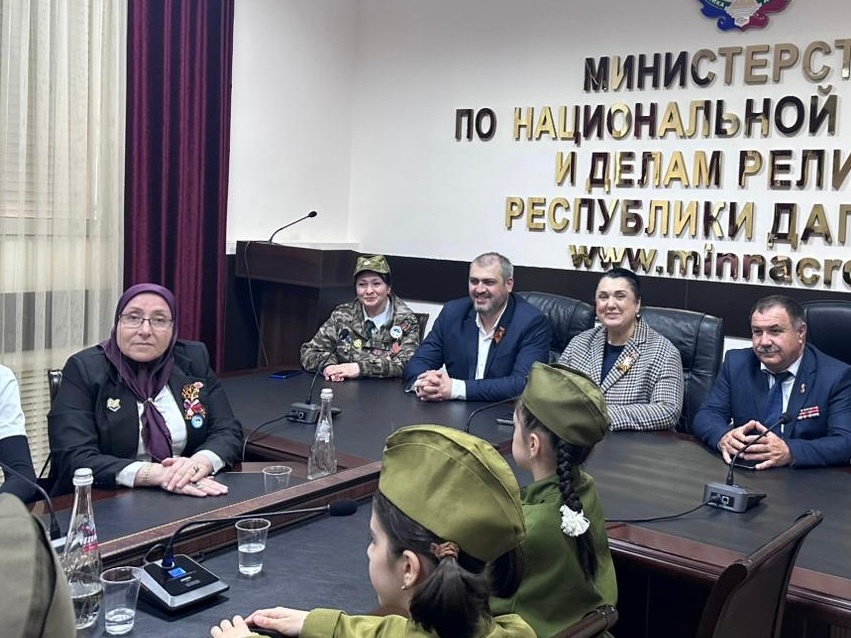 «От героев былых времён… Воспоминания». В Миннаце Дагестана прошел международный ветеранский телемост